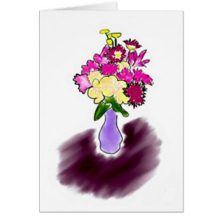 Carte lumineuse de bouquet