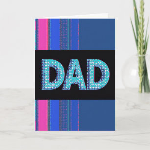 Carte Lumineuse Pixel Dads Day
