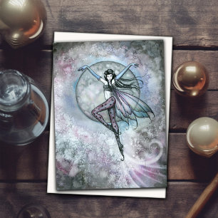 Carte Luna's Ascent Fairy Art de Molly Harrison