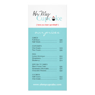 Carte lunatique de support de boulangerie