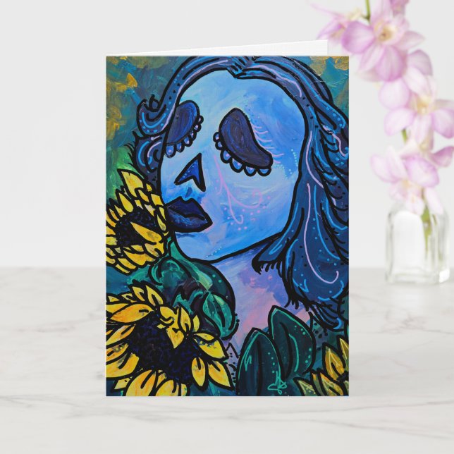 Carte Lune (Orchidée)