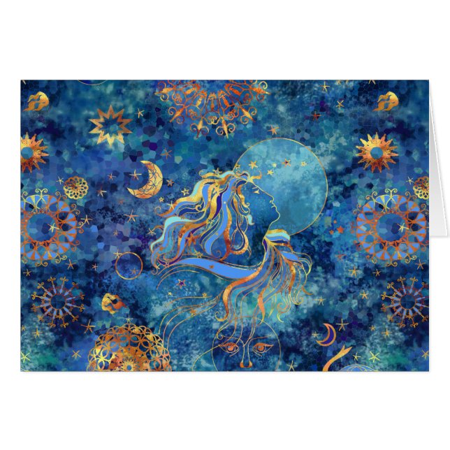 Carte Lune 5 x 7 (Devant horizontal)