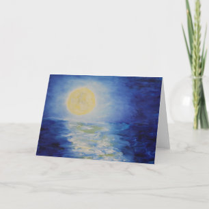 Carte Lune au-dessus du lac Michigan II (détails)