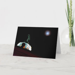 Carte Lune & cross, Quito, Equateur