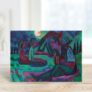 Carte Lune de nuit   Ernst Ludwig Kirchner