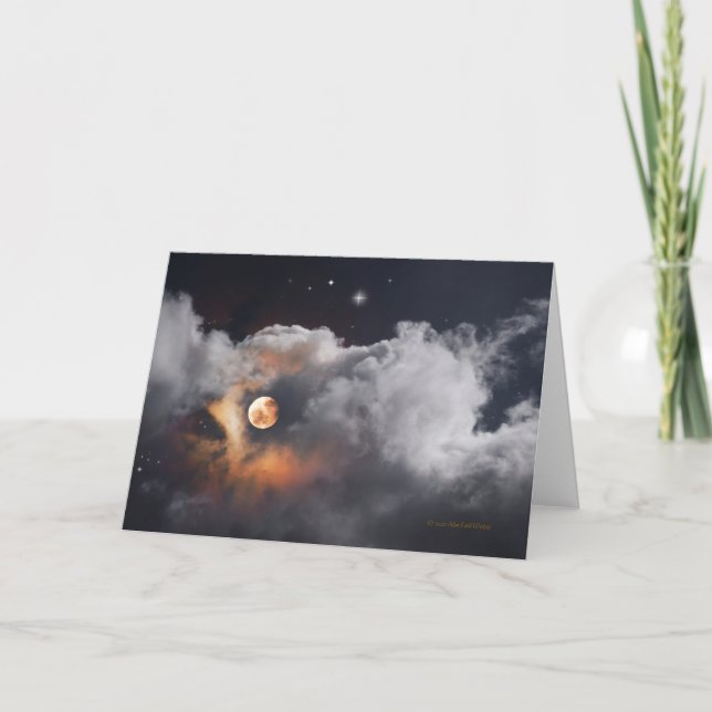 Carte "Lune dorée #1" (Devant)