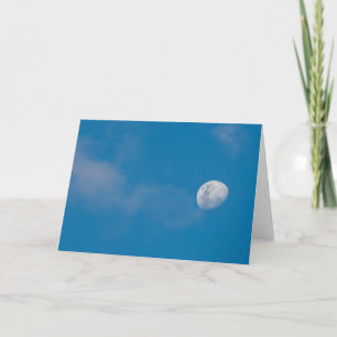 Carte Lune du matin Zambie, Afrique