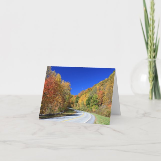 Carte Lune en automne (Devant)