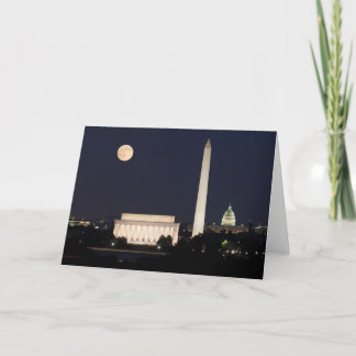 Carte Lune sur Washington DC