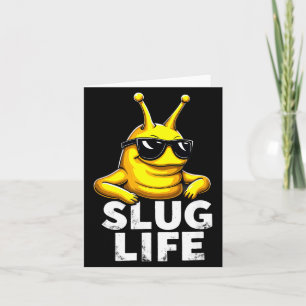 Carte Lunettes de soleil Banana Slug Life Halloween