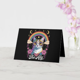Carte Lunettes de soleil drôles Ally Ca Pride Fierté gay