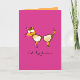 Carte Lunettes de vue pour chat - Lunettes de vue pour o