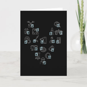 Carte Lunettes Opticiennes Coeur Opticien