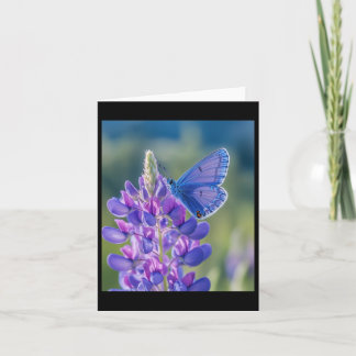 Carte Lupine pourpre