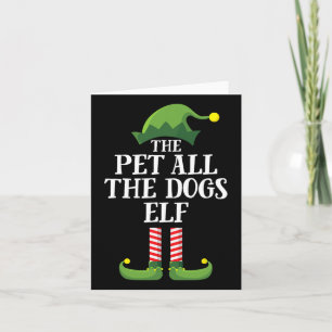 Carte Lutin pour caresser tous les chiens, famille assor