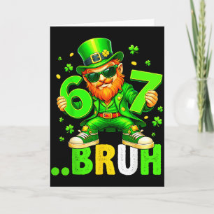 Carte Lutin six sept bruh pour fille femme enfants stLep