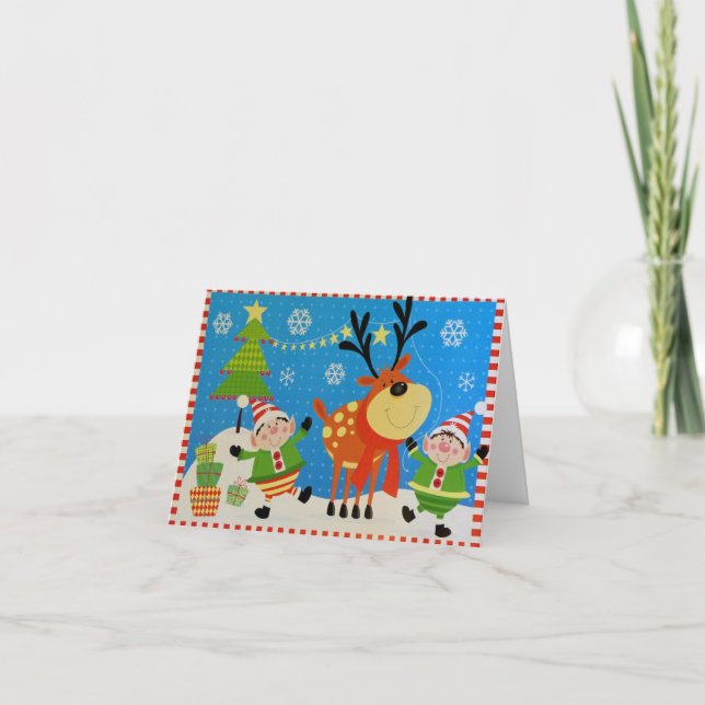 Carte Lutins et Rennes (Devant)