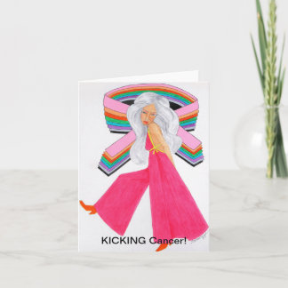 Carte Lutte contre le cancer / cancer Survivant dessin o