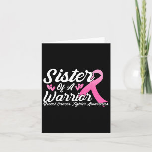 Carte Lutte Contre Le Cancer Soeur D'Un Guerrier