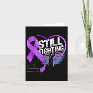 Carte Lutte toujours Contre la Prévention Suicide Violet