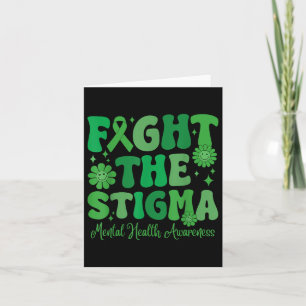Carte Lutter Contre La Stigma Leopard Sensibilisation À 