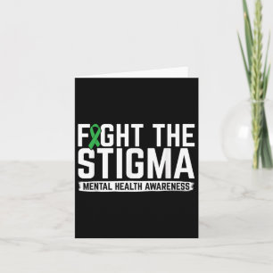 Carte Lutter contre la stigmatisation Sensibilisation à