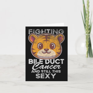 Carte Lutter contre le cancer de la bille Duct Toujours 