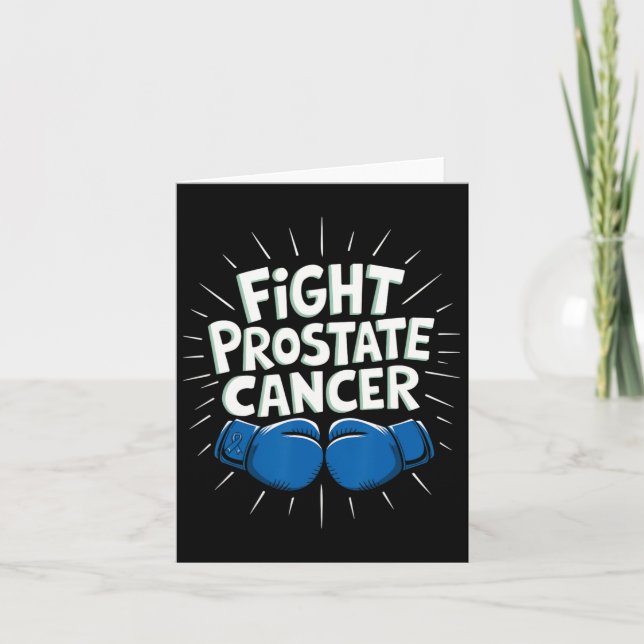 Carte Lutter Contre Le Cancer De La Prostate Drôle Dire  (Devant)