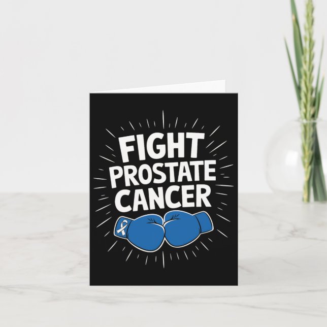 Carte Lutter Contre Le Cancer De La Prostate Drôle Dire  (Devant)