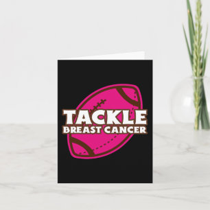 Carte Lutter contre le cancer du sein American Football 