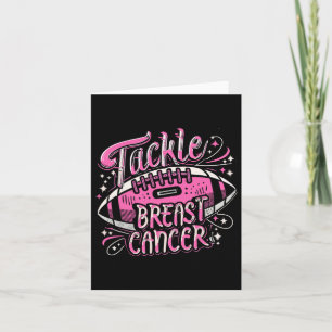Carte Lutter contre le cancer du sein Footll Pink Ribbon