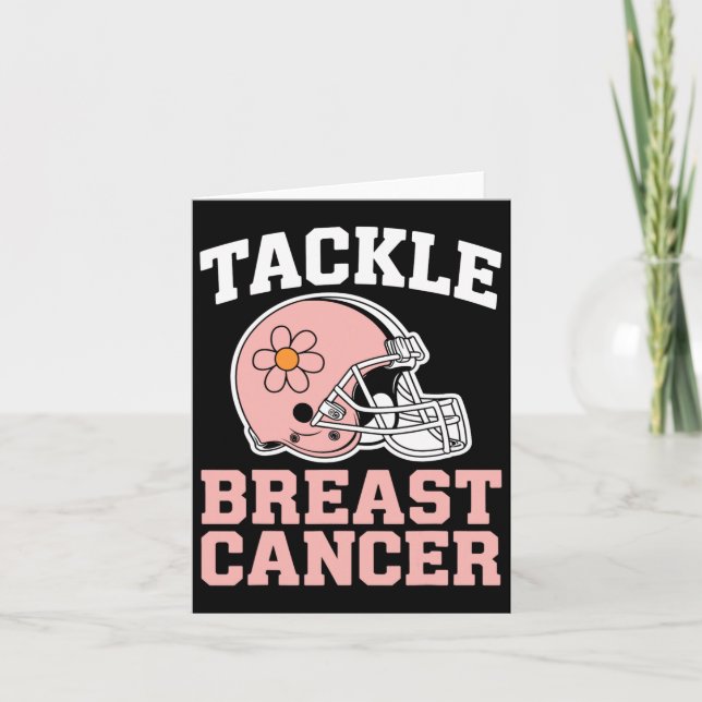 Carte Lutter contre le cancer du sein Mois de sensibilis (Devant)