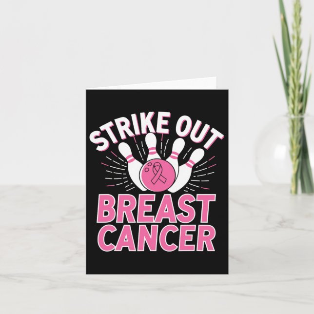 Carte Lutter contre le cancer du sein - Sensibilisation  (Devant)