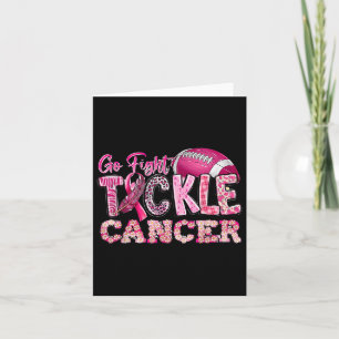 Carte Lutter contre le cancer Football Cancer du sein Aw