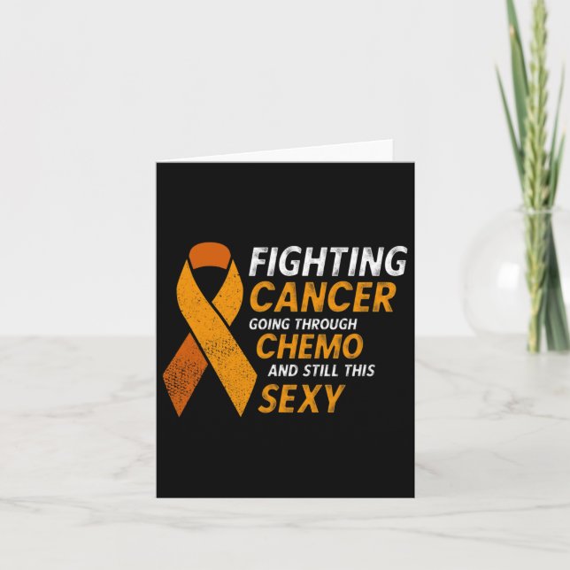 Carte Lutter contre le cancer Leucémie Sanguinité Sensib (Devant)