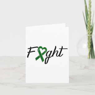 Carte Lutter contre le Ruban vert de la Stigmatisation L