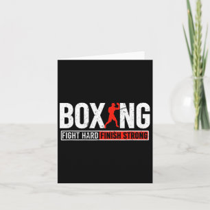 Carte Lutter Contre Les Boxeurs Motivationnels Durs Et F