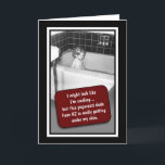 Carte Luv U ❤️ Luv Me Fun Greeting Card w/White Envelopp<br><div class="desc">The paparazzi getting under my skin.</div>