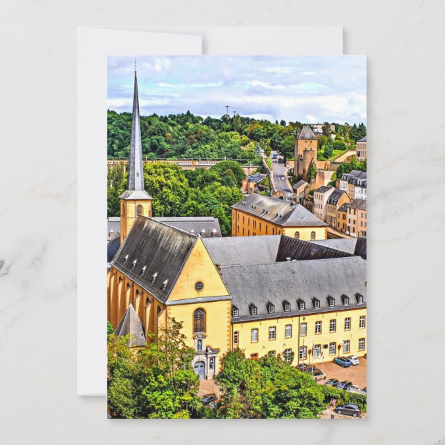 Carte Luxembourg (Devant)