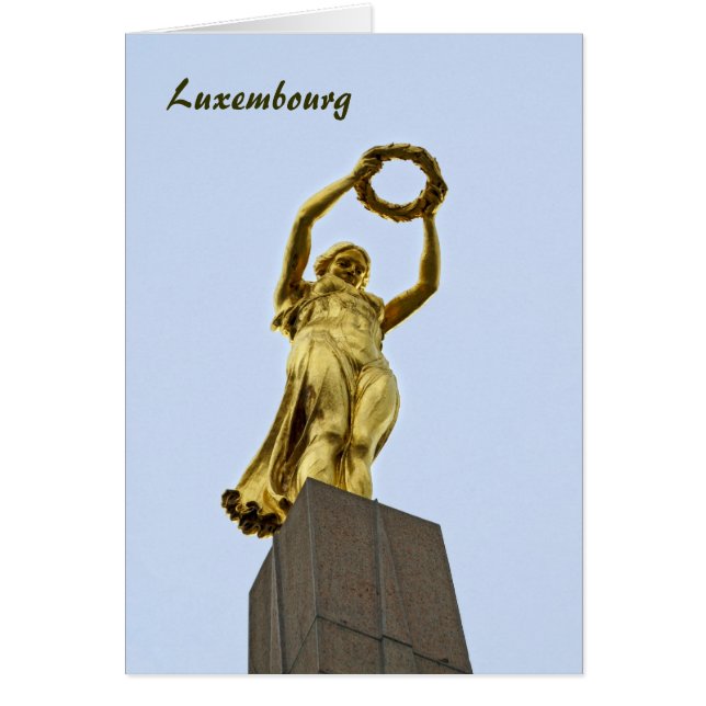 Carte Luxembourg (Devant)