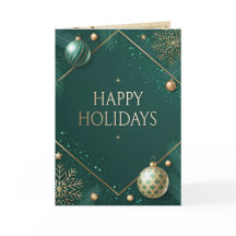 Luxury Green and Gold Christmas