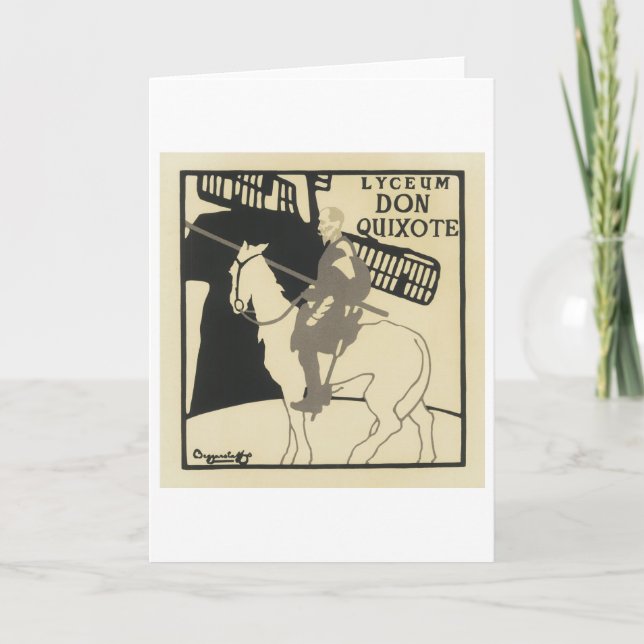 Carte Lycée Don Quichotte, Les Débutants (Devant)