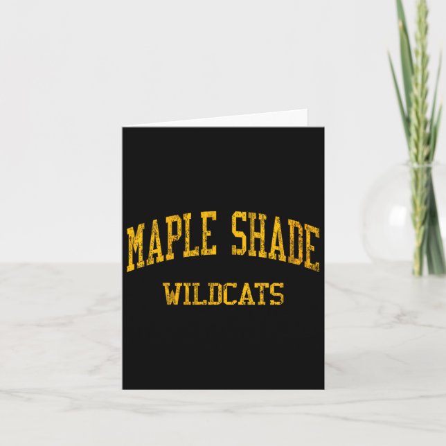 Carte Lycée Maple Shade Hs Maple Shade Nj Féminin V (Devant)