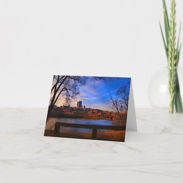 Carte lynchburg va bleu (Devant)