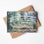 Carte Lys d'eau blanche | CLAUDE MONET<br><div class="desc">Lys d'eau blanche (1899) | White Water Lilies de Claude Monet est un tableau serein et captivant de sa série emblématique Water Lilies. Cette oeuvre représente un étang tranquille orné de délicates fleurs de lys blancs et de coussins de lys verts flottant sur sa surface réfléchissante. Le style impressionniste de...</div>