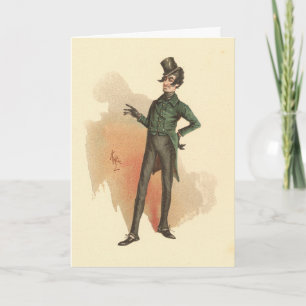 Carte M. Alfred Jingle du Pickwick Papers