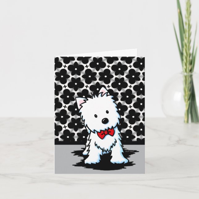 Carte M. Divine Westie Note Vierge (Devant)