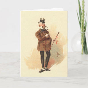 Carte M. Micawber par Kyd - David Copperfield de Dickens