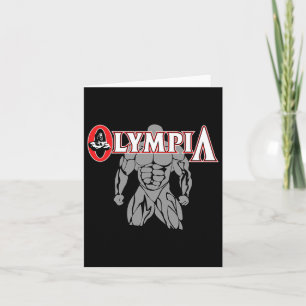 Carte M. Olympia Pour Hommes Femmes Fitness Bodybuilding