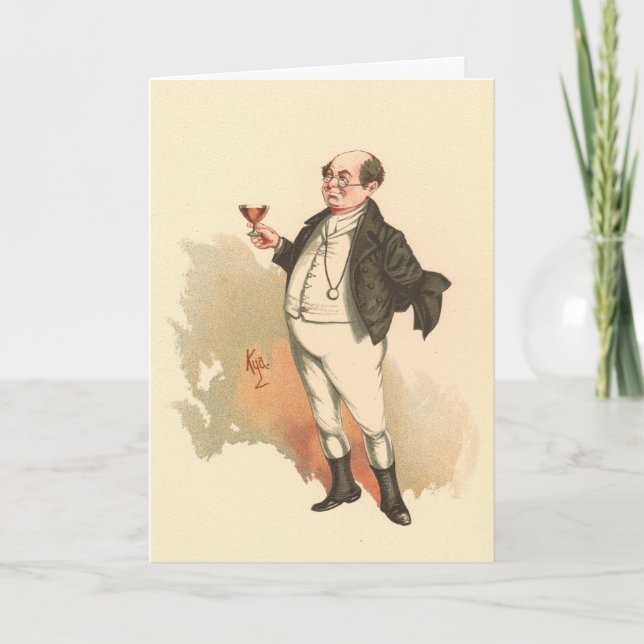 Carte M. Pickwick, par Kyd, Dickens' The Pickwick Papers (Devant)